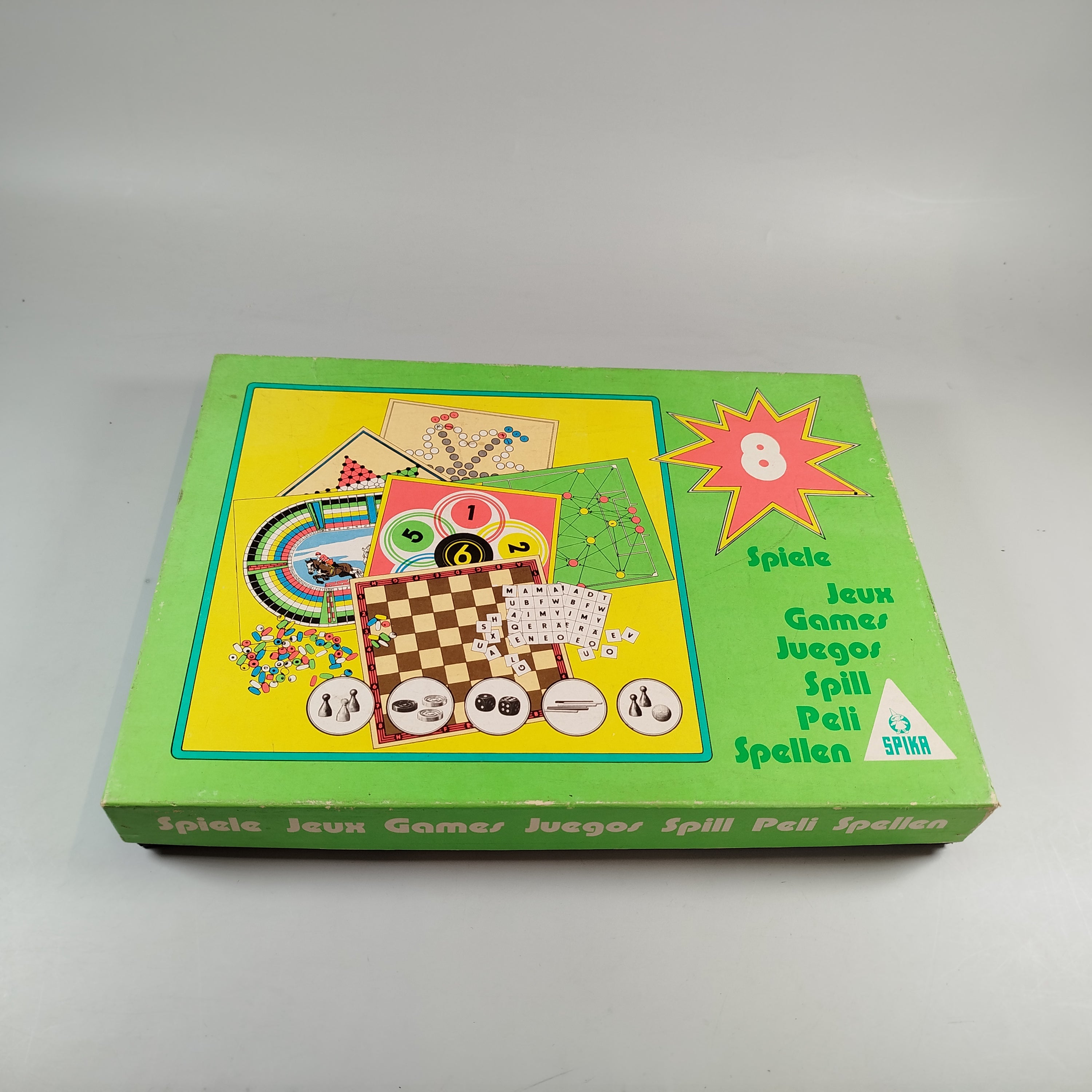 Spika (VEB Plasticart) Spika Spielesammlung